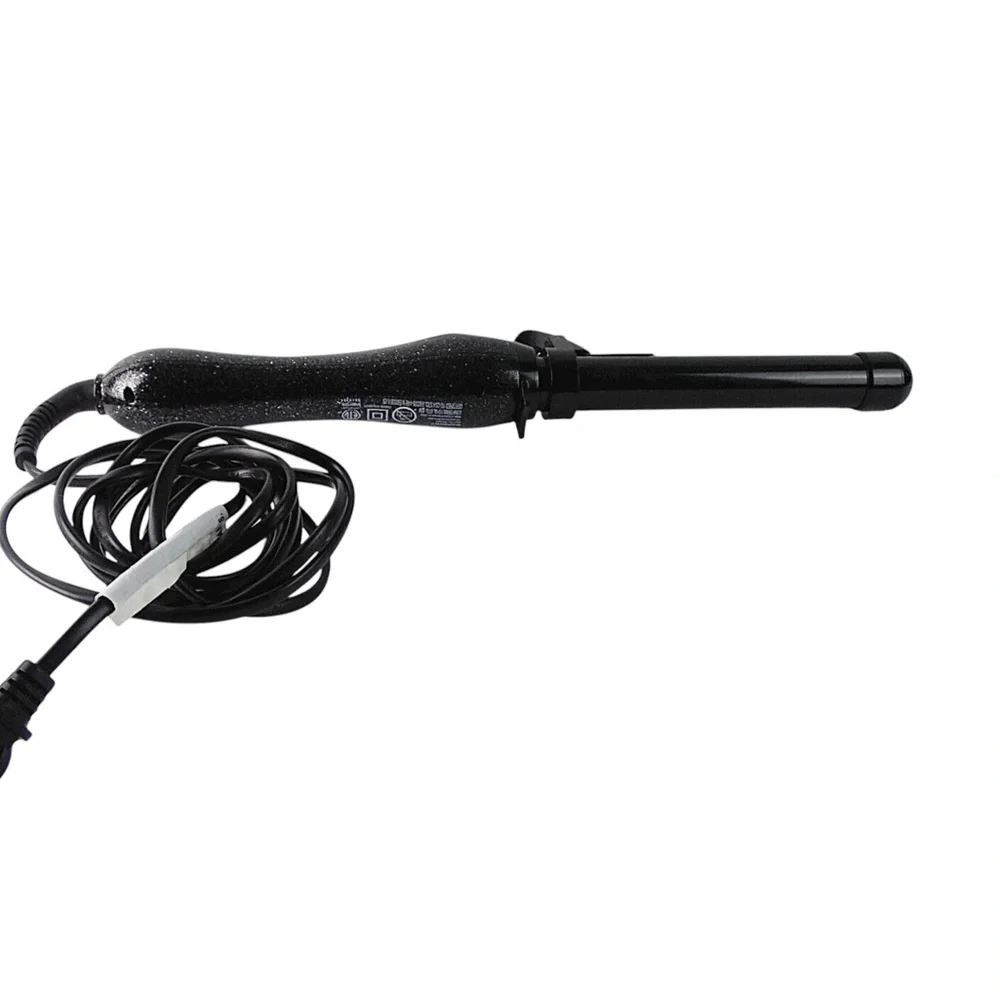 Beachwaver B1 rotating curling iron in black glitter 1”Model no. BW16H2